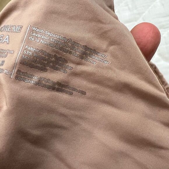 Adore Me Women's Beige Contour Plunge T-Shirt Bra 36A - Picture 5 of 7